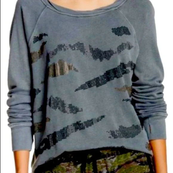 Pam & Gela rhinestone sweatshirt - Picture 1 of 10